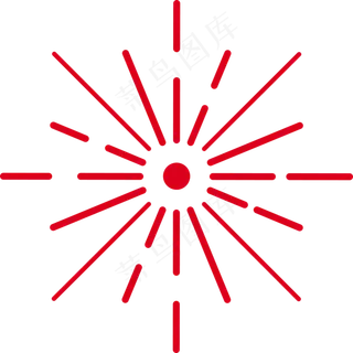 年货节辅助图形雪花,免抠元素