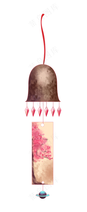 手绘风铃