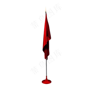 红色旗帜png图