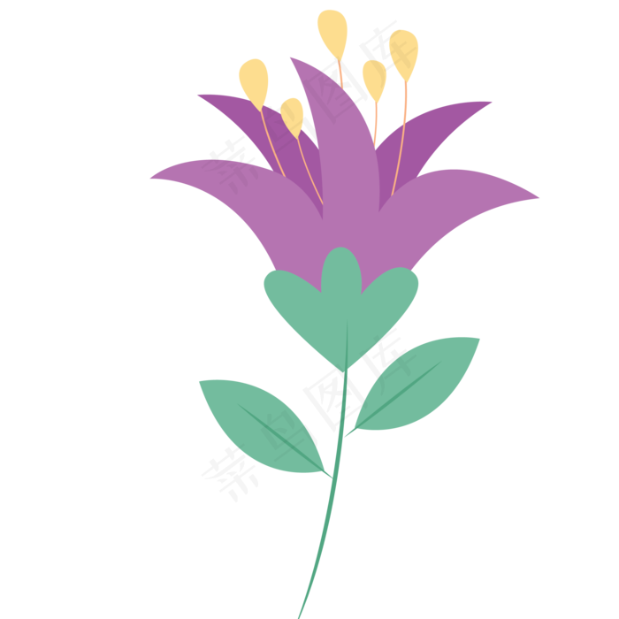 花儿盛开了免抠图