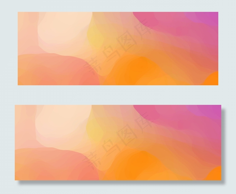 多彩渐变文艺小清新玫瑰纹理背景