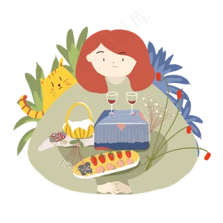 春季野餐踏青户外活动