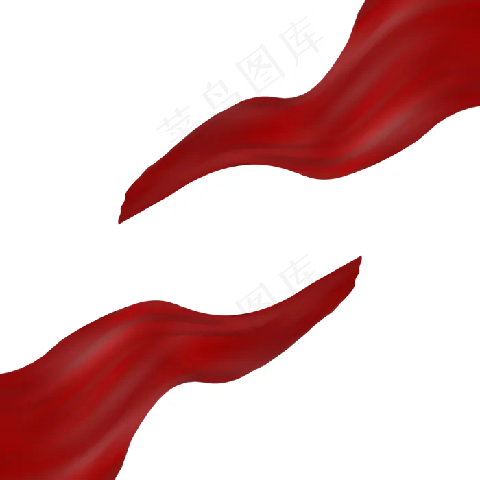 红色绸缎素材(2000*2000px 300 dpi )