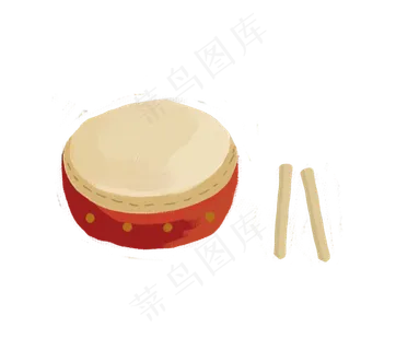 端午节龙舟鼓打鼓素材