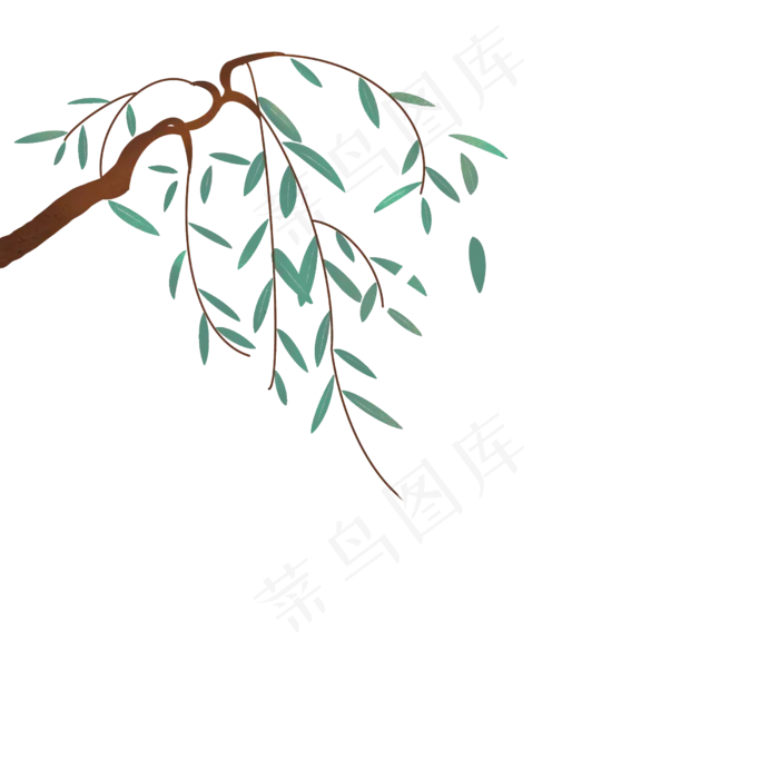 中国风手绘传统节日清明节(2500X2500(DPI:300))psd模版下载