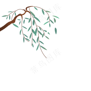 中国风手绘传统节日清明节