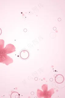 渐变花朵波点可爱边框