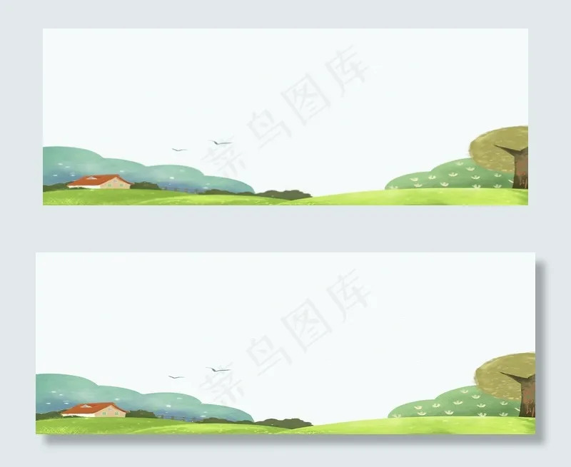 二十四节气春分文艺清新banner