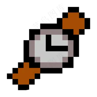 像素风格手表图标