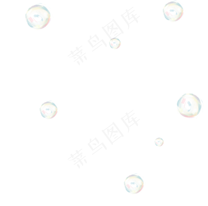 梦幻儿童玩具吹泡泡,免抠元素