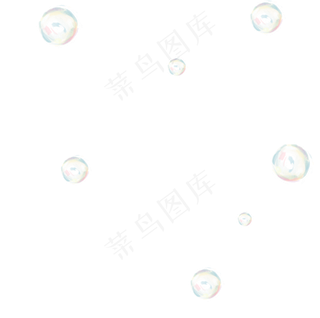 梦幻儿童玩具吹泡泡,免抠元素