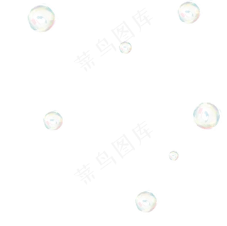 梦幻儿童玩具吹泡泡,免抠元素