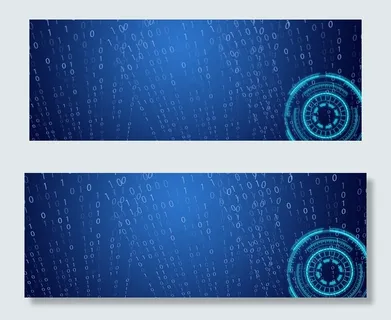 高科技蓝色未来世界banner