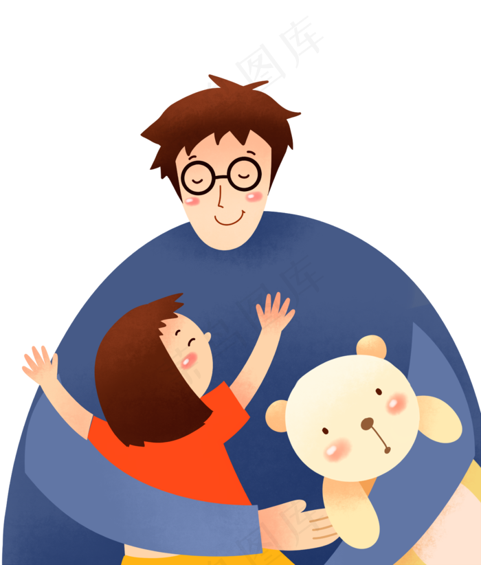 扁平人物父爱如山