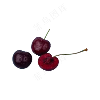 新鲜车厘子实拍png免抠