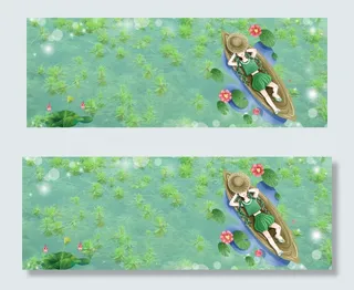 清凉夏天的小女孩