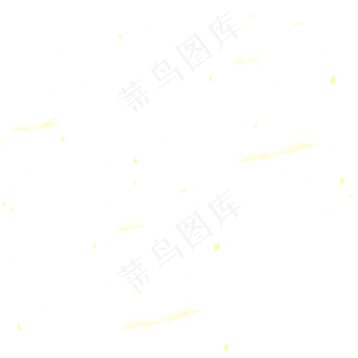 梦幻白色飞鸟卡通PNG素材,免抠元素(2000*2000px 150 dpi )psd模版下载