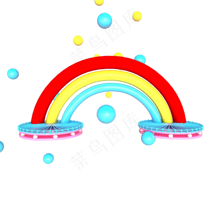 快乐儿童节彩虹(2000*2000px 300 dpi )