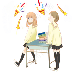 高考加油冲刺庆祝学生高中PNG