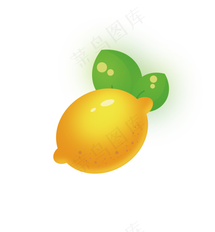 发光的水果柠檬