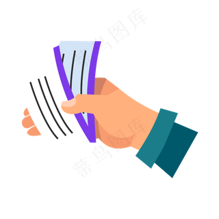 卡通风优惠券元素