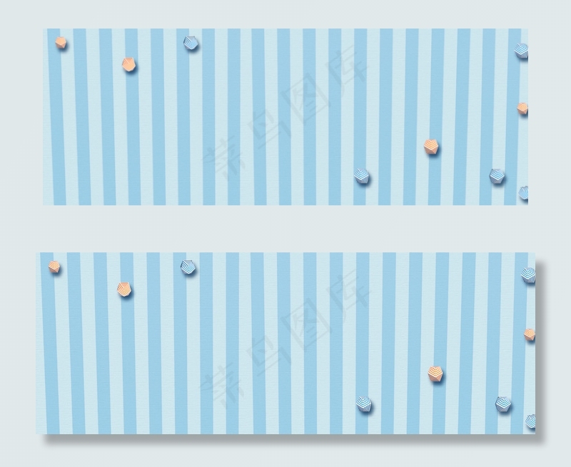 简约条纹蓝色底纹背景