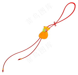 古代宫廷银袋钱袋锦囊香囊,免抠元素