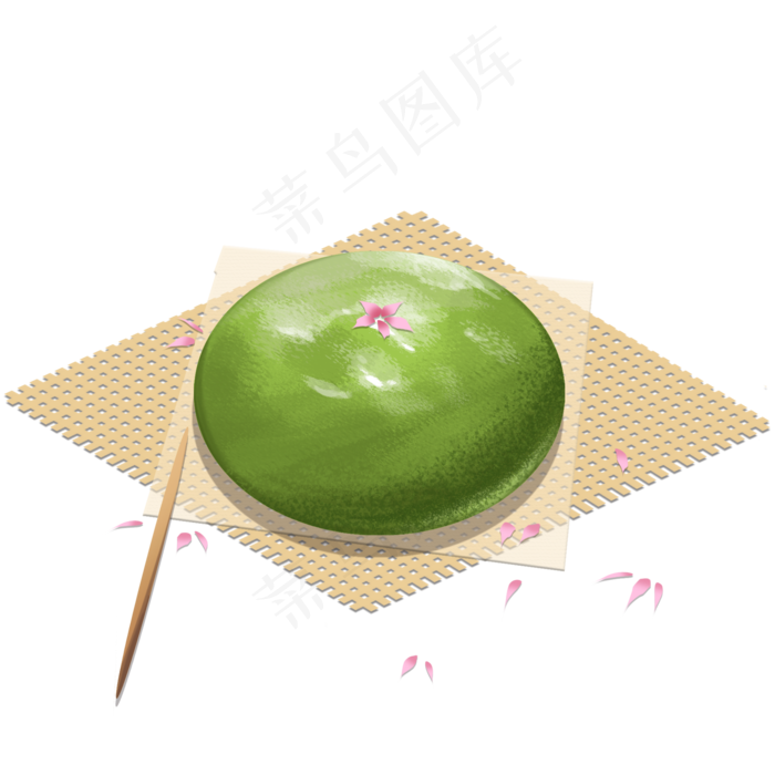 清明艾草青团