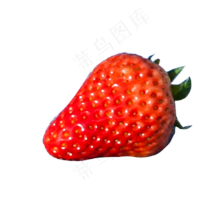 一个成熟了的草莓,免抠元素