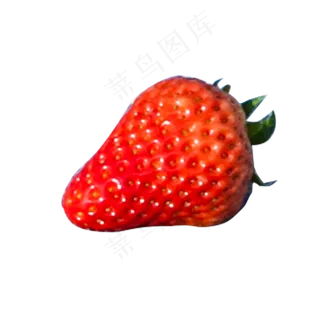 一个成熟了的草莓,免抠元素