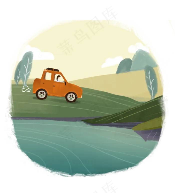 节气清明节回乡扫墓祭祖农历青色(2480X2728(DPI:300))psd模版下载