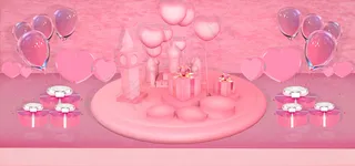 情人节C4D520电商狂欢