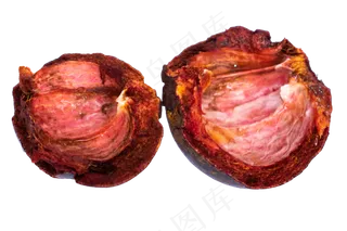 热带水果山竹皮