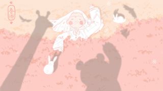 春困迎着暖暖的春风