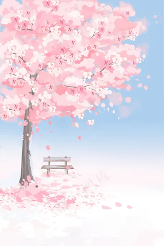 唯美粉色樱花节风景赏花