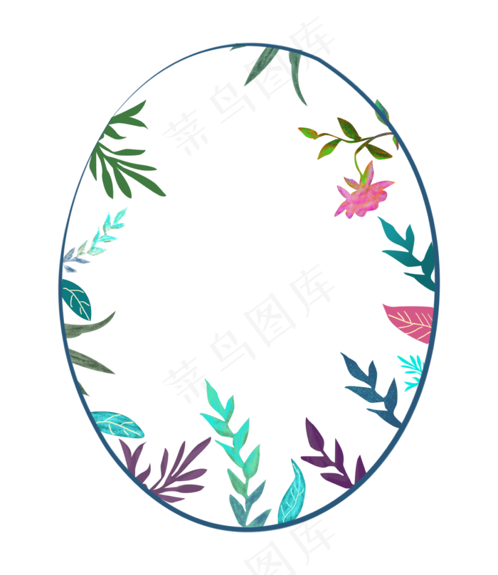 花鸟边框png下载,免抠元素