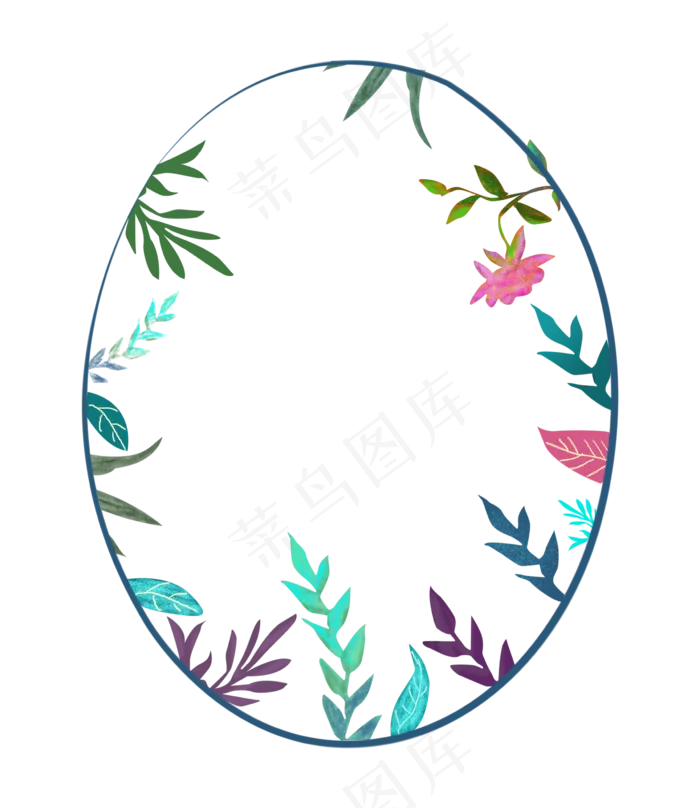 花鸟边框png下载,免抠元素(2362X2727(DPI:300))psd模版下载