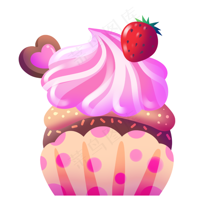 紫色的巧克力水果蛋糕