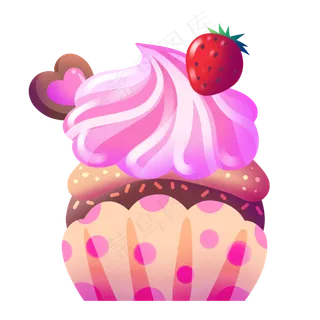 紫色的巧克力水果蛋糕