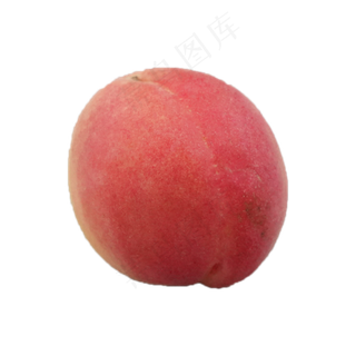 一个水果桃子