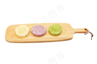 甜点甜食玫瑰饼