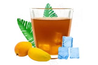 美味芒果冰饮料,免抠元素