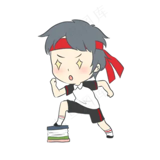 高考加油励志男孩