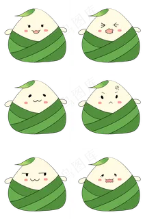 端午节粽子卡通人物