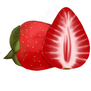 新鲜草莓水果