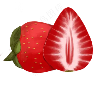 新鲜草莓水果