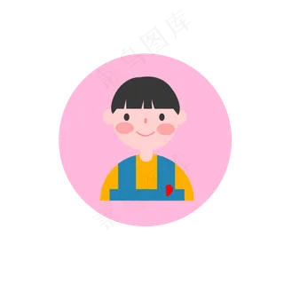 520情侣头像卡通平面男生