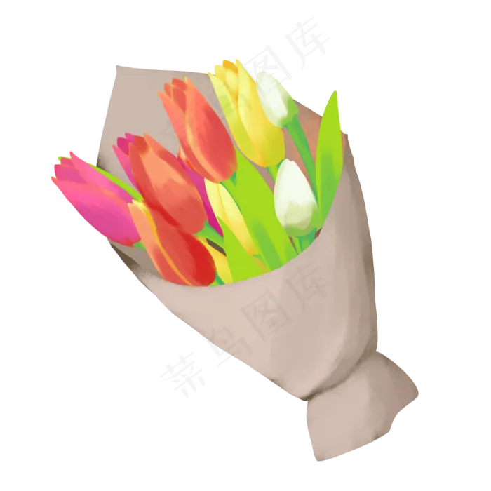 情人节手捧花(2000X2000(DPI:300))psd模版下载