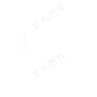 绒毛白色羽毛元素,免抠元素