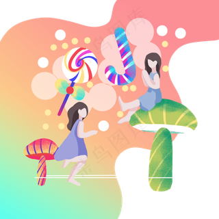 儿童节庆祝女孩